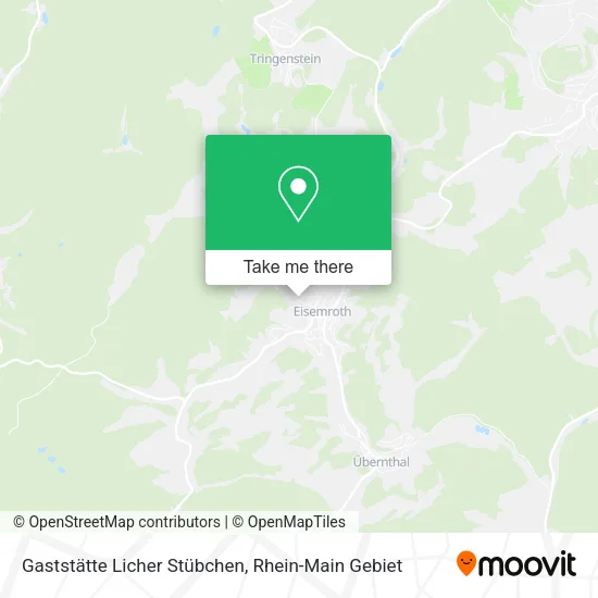 Карта Gaststätte Licher Stübchen