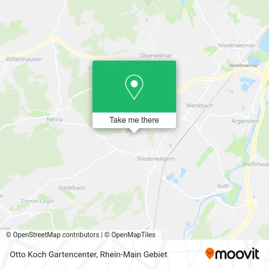 Карта Otto Koch Gartencenter