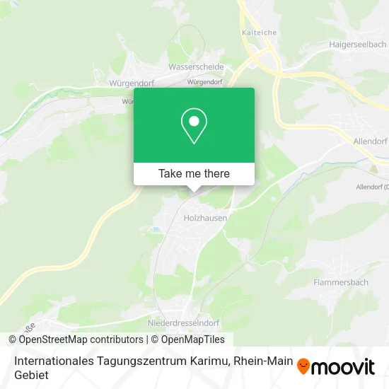 Карта Internationales Tagungszentrum Karimu