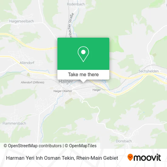 Карта Harman Yeri Inh Osman Tekin