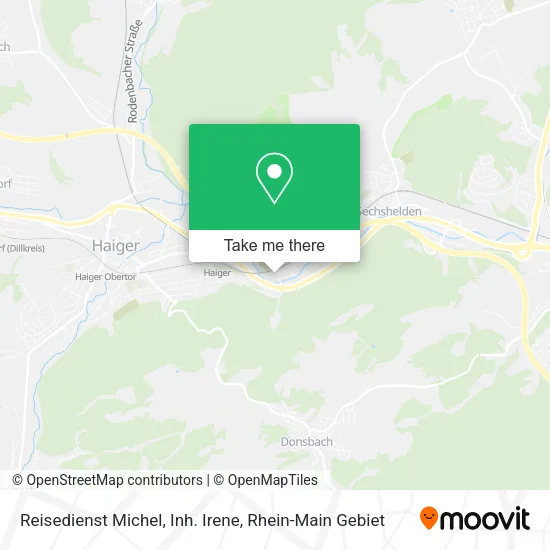 Карта Reisedienst Michel, Inh. Irene