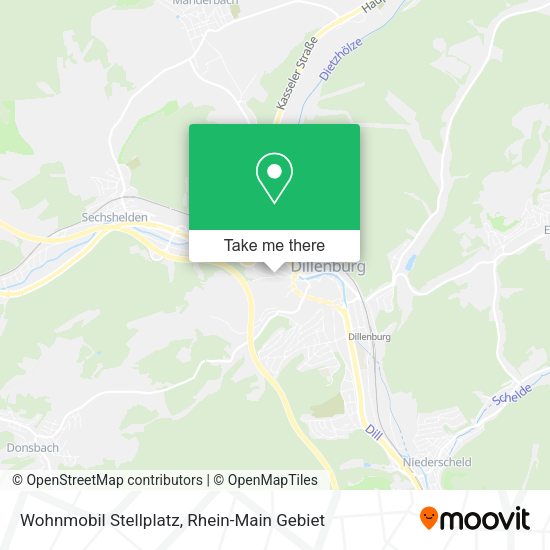Карта Wohnmobil Stellplatz
