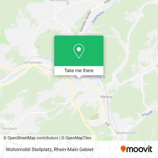 Карта Wohnmobil Stellplatz