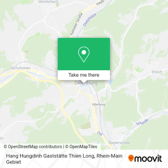 Карта Hang Hungdinh Gaststätte Thien Long