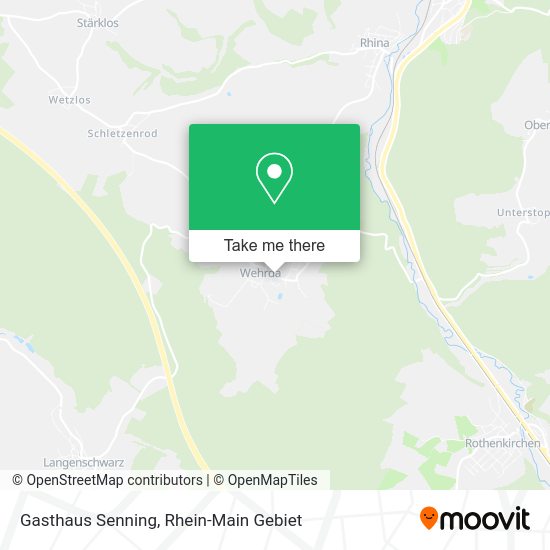 Карта Gasthaus Senning