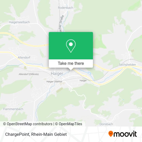Карта ChargePoint