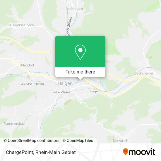 Карта ChargePoint