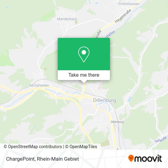 Карта ChargePoint