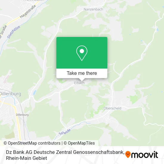 Карта Dz Bank AG Deutsche Zentral Genossenschaftsbank