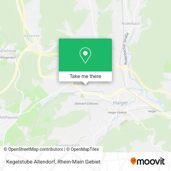 Карта Kegelstube Allendorf