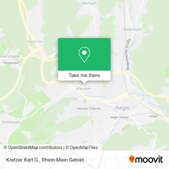 Карта Kretzer Karl G.