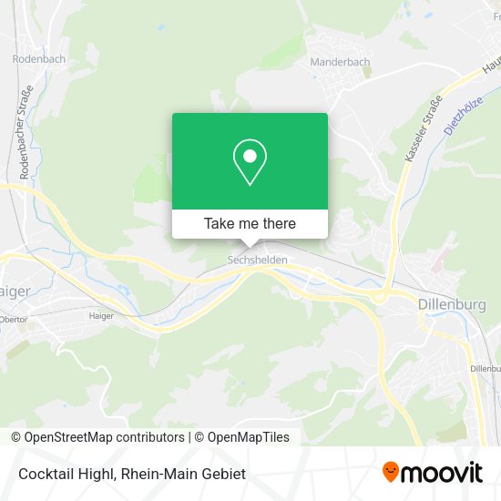 Карта Cocktail Highl
