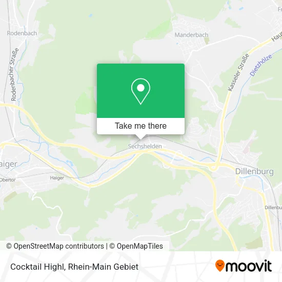 Карта Cocktail Highl