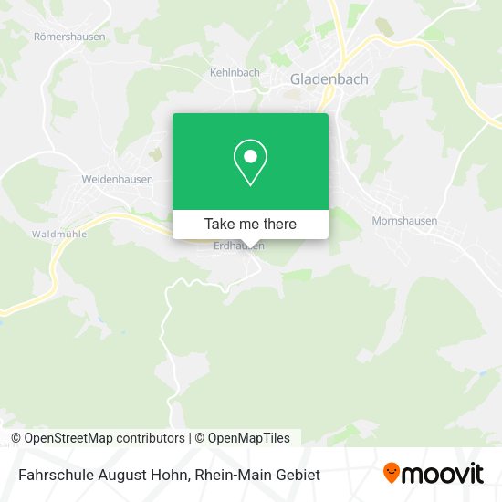 Карта Fahrschule August Hohn