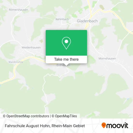 Карта Fahrschule August Hohn