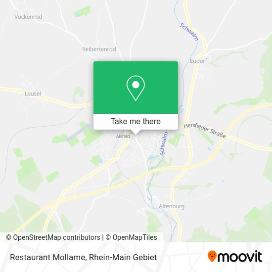 Restaurant Mollame map