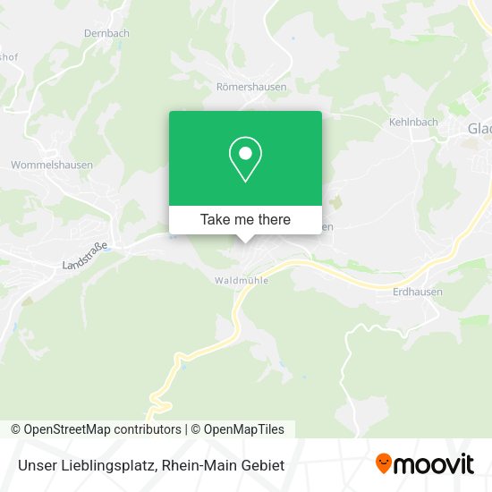 Карта Unser Lieblingsplatz