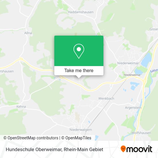 Карта Hundeschule Oberweimar