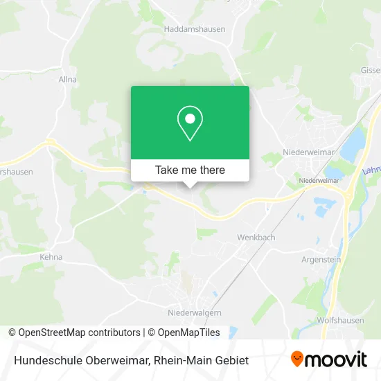 Карта Hundeschule Oberweimar