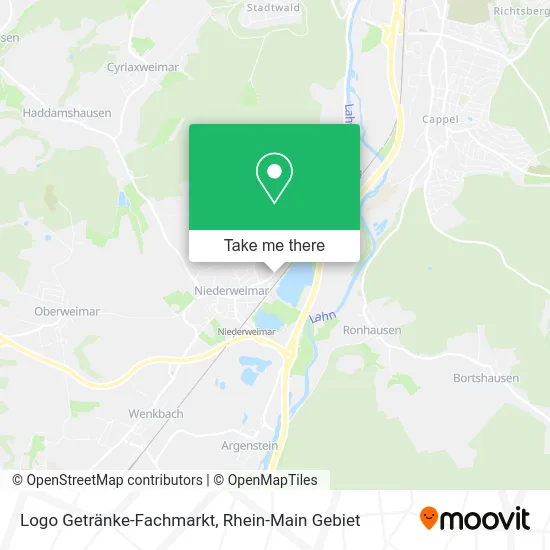 Карта Logo Getränke-Fachmarkt