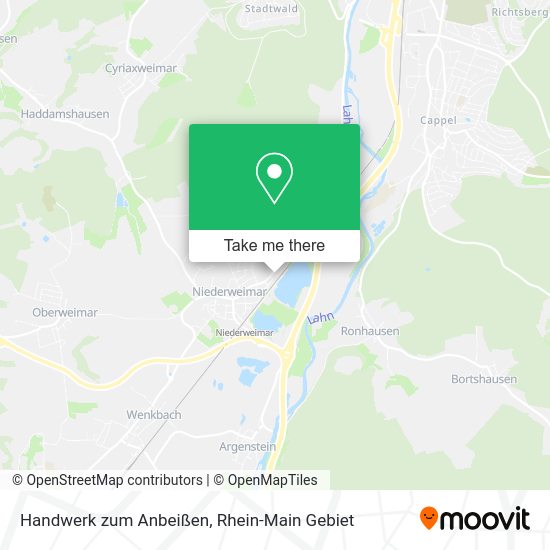 Карта Handwerk zum Anbeißen