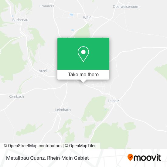 Карта Metallbau Quanz
