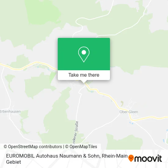 Карта EUROMOBIL Autohaus Naumann & Sohn