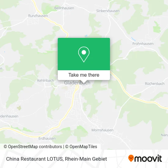 Карта China Restaurant LOTUS