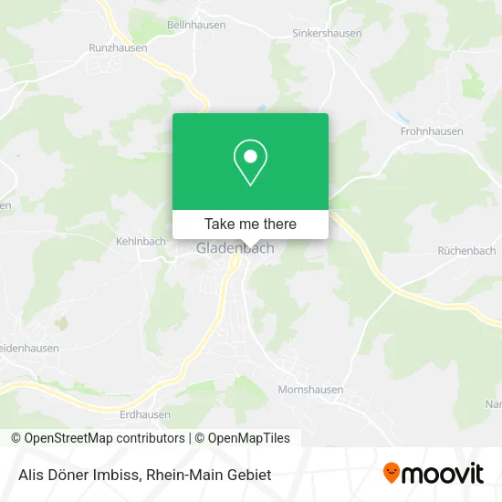 Карта Alis Döner Imbiss