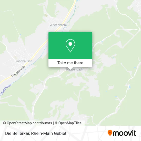 Карта Die Bellerkar