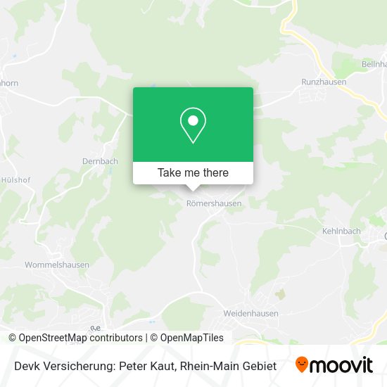 Карта Devk Versicherung: Peter Kaut