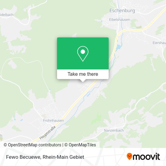 Карта Fewo Becuewe