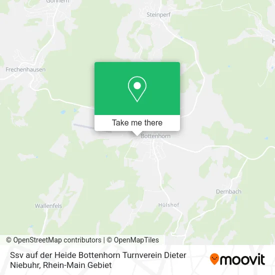Карта Ssv auf der Heide Bottenhorn Turnverein Dieter Niebuhr