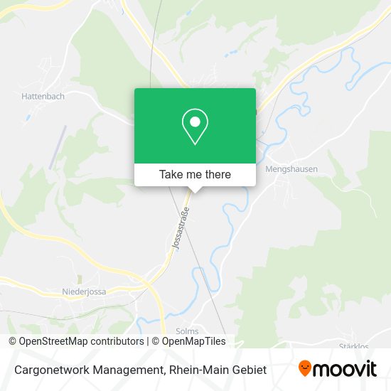Карта Cargonetwork Management