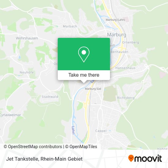 Карта Jet Tankstelle