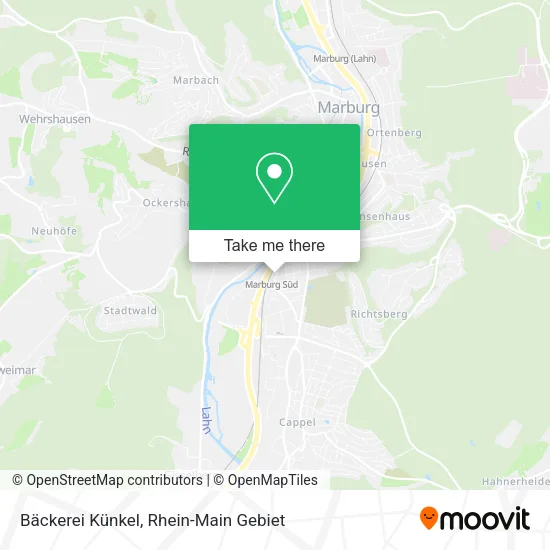 Bäckerei Künkel map