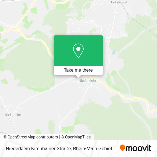 Карта Niederklein Kirchhainer Straße