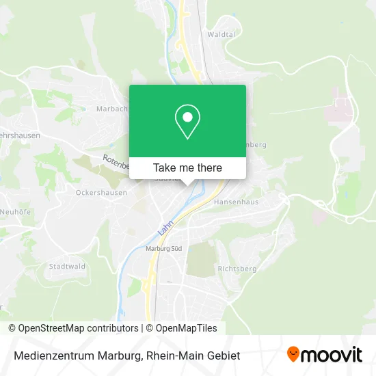 Карта Medienzentrum Marburg
