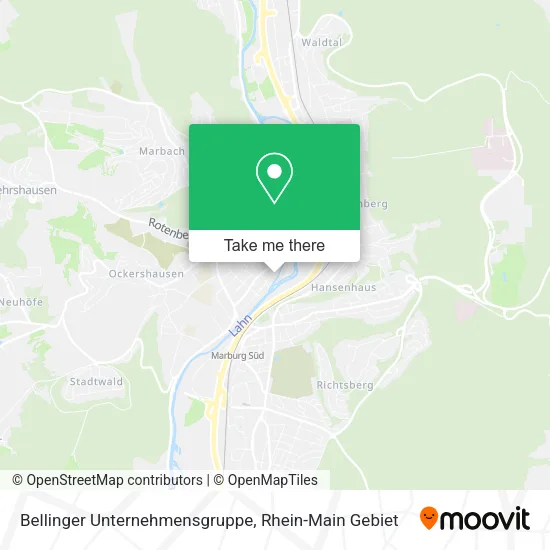 Карта Bellinger Unternehmensgruppe