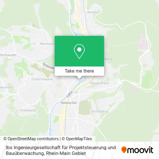 Карта Ibs Ingenieurgesellschaft für Projektsteuerung und Bauüberwachung