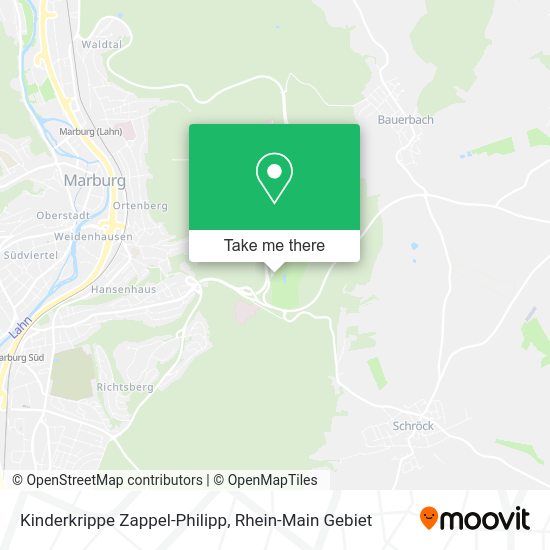 Карта Kinderkrippe Zappel-Philipp