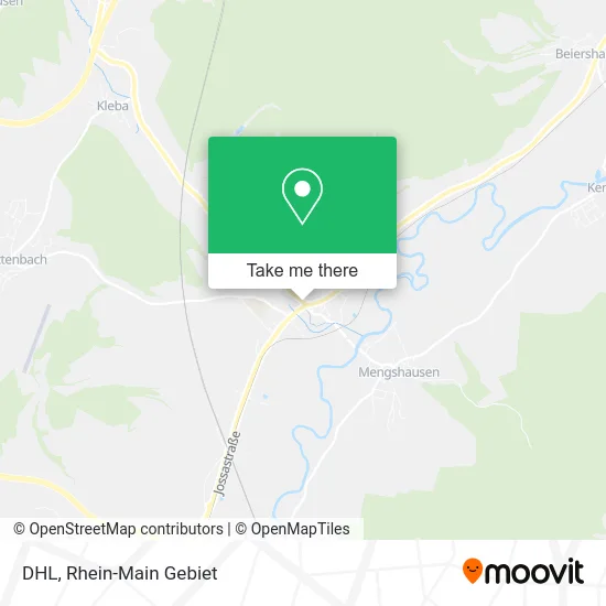 DHL map