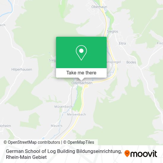 Карта German School of Log Building Bildungseinrichtung