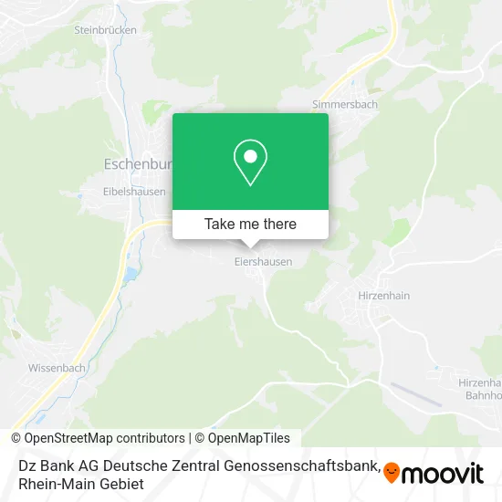 Карта Dz Bank AG Deutsche Zentral Genossenschaftsbank