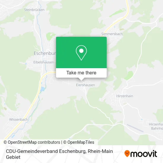 Карта CDU-Gemeindeverband Eschenburg