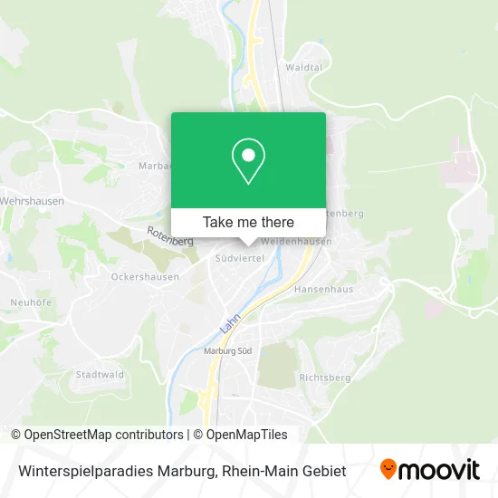 Карта Winterspielparadies Marburg
