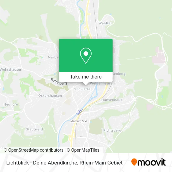 Карта Lichtblick - Deine Abendkirche