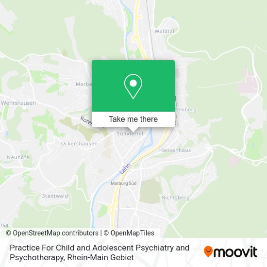 Карта Practice For Child and Adolescent Psychiatry and Psychotherapy