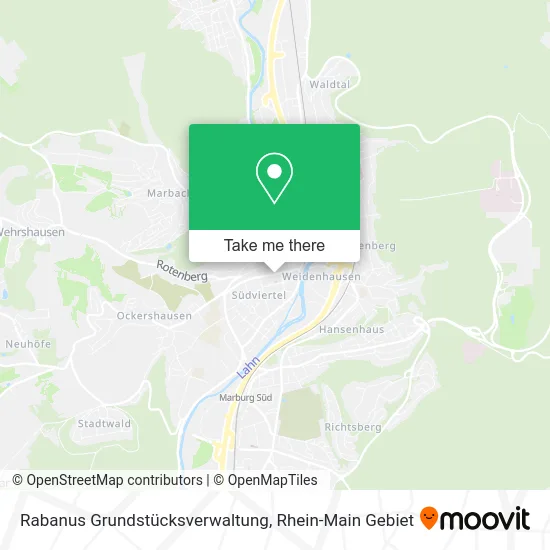 Карта Rabanus Grundstücksverwaltung