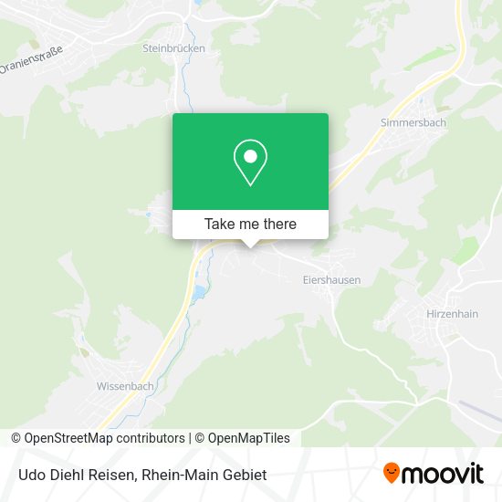 Карта Udo Diehl Reisen